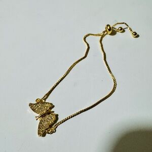 Gold Butterfly Bracelet